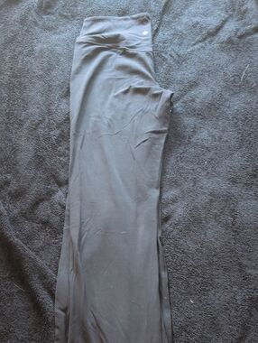 lululemon athletica Black Boot-Cut Yoga Pants